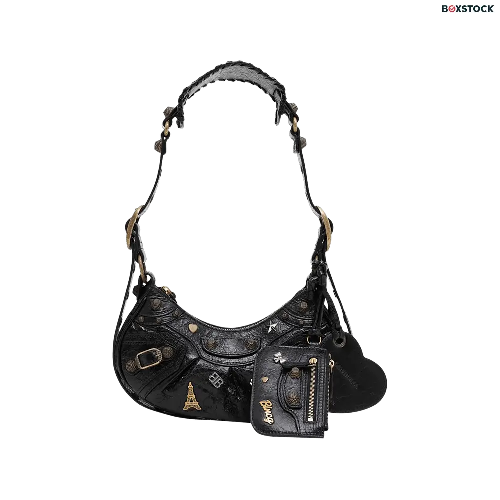 Balenciaga XS Le Cagole Shoulder Bag 'Black' Fall/Winter 2022 671309-210F9-1000