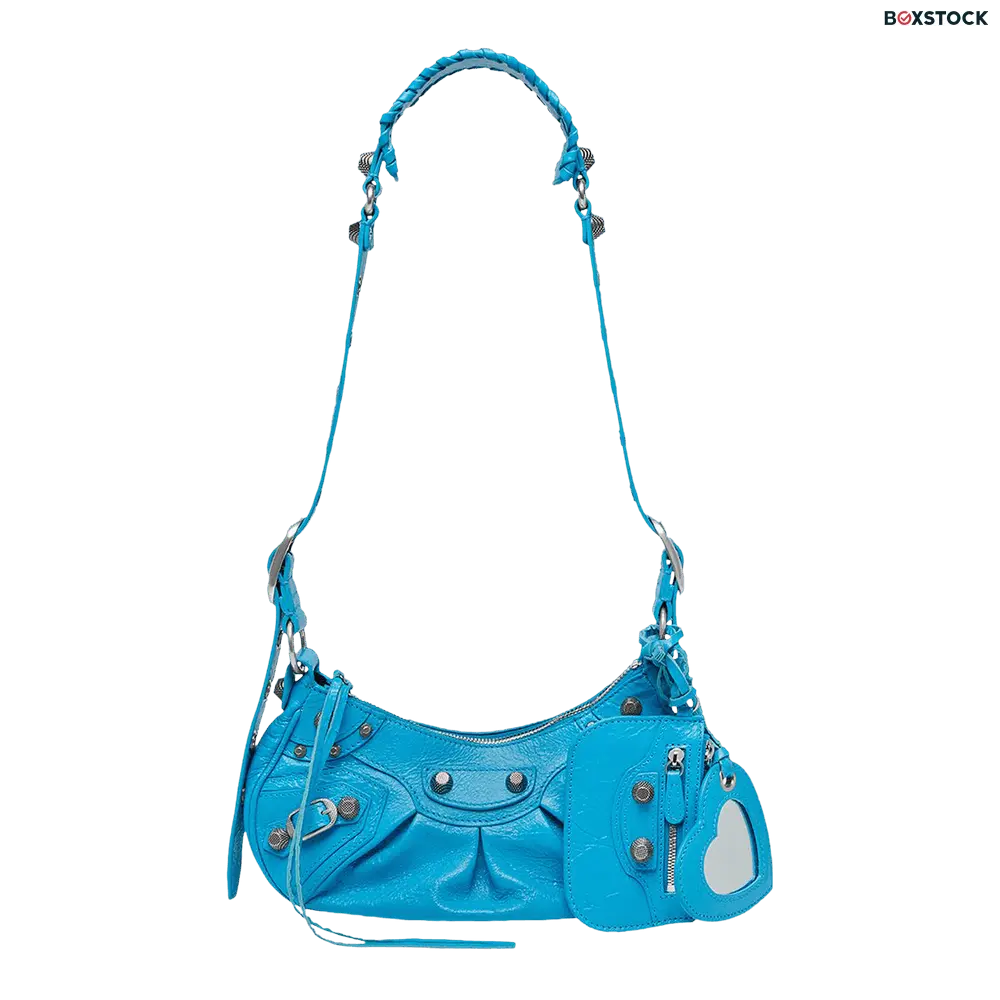 Balenciaga XS Le Cagole Shoulder Bag 'Blue' Spring/Summer 2022