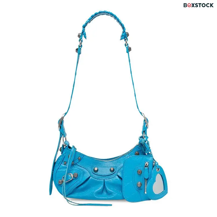 Balenciaga XS Le Cagole Shoulder Bag 'Blue' Spring/Summer 2022