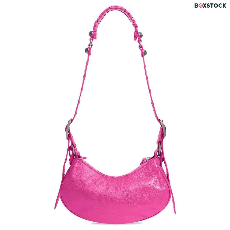 Balenciaga XS Le Cagole Shoulder Bag 'Hot Pink' Fall/Winter 2022