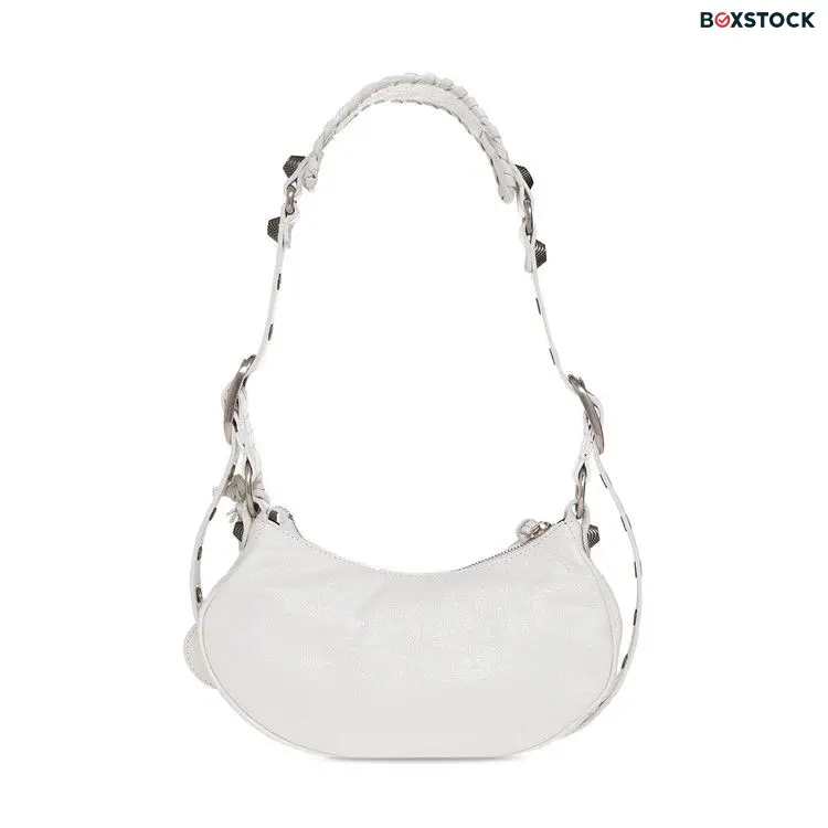 Balenciaga XS Le Cagole Shoulder Bag 'Optic White' Spring/Summer 2023