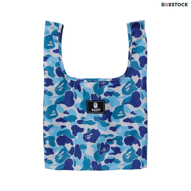 BAPE ABC Camo M Shopping Bag 'Blue' Fall/Winter 2021