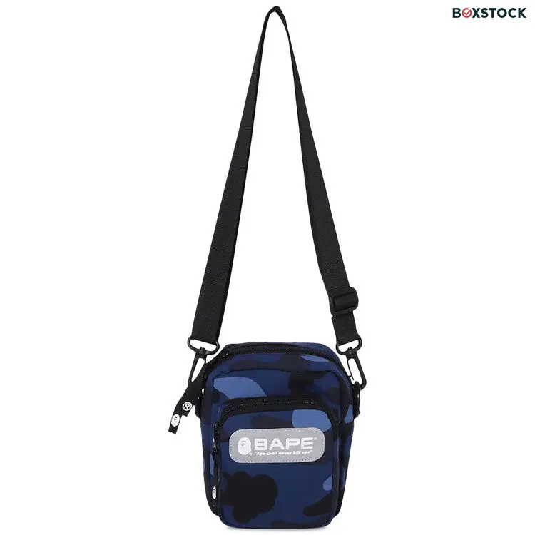 BAPE Color Camo Mini Shoulder Bag 'Navy' Blue Fall/Winter 2022
