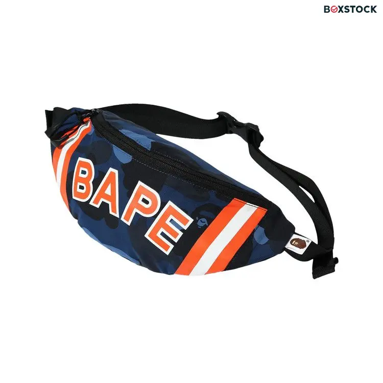BAPE Color Camo Waist Bag 'Navy' Blue Spring/Summer 2020