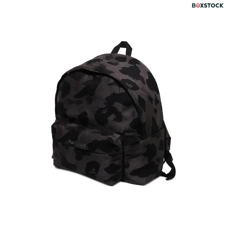 BAPE Solid Camo Jacquard Daypack 'Black' Spring/Summer 2024