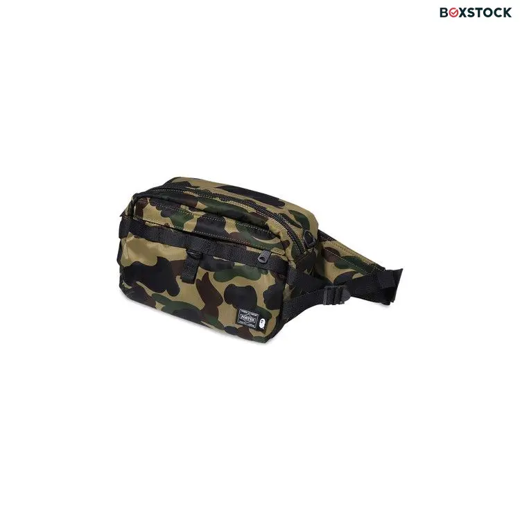 BAPE x Porter 1st Camo Waist Bag 'Green' Spring/Summer 2018