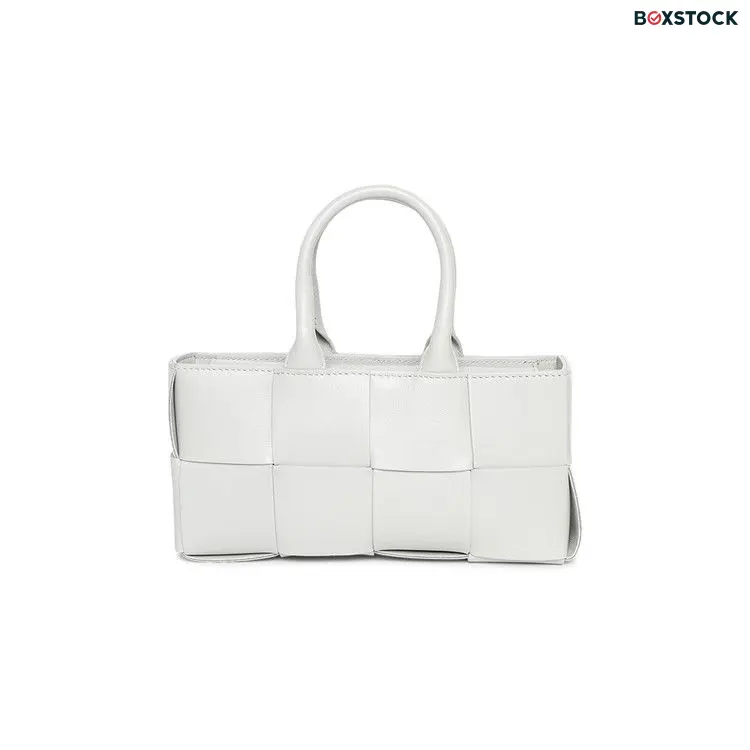 Bottega Veneta Arco Lambskin Mini Tote Bag 'Agate Grey/Gold' Spring/Summer 2024