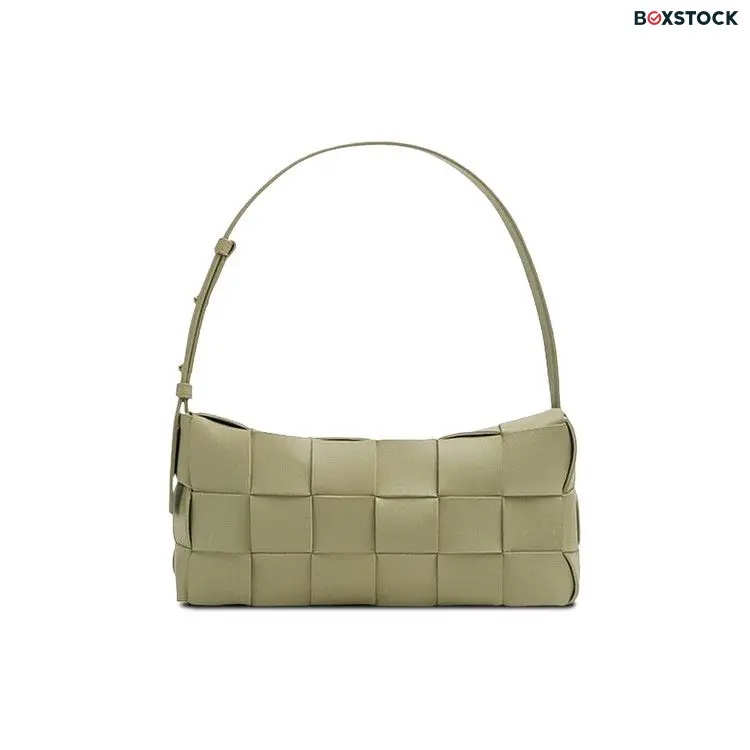 Bottega Veneta Brick Cassette Bag 'Travertine/Gold' Blue Fall/Winter 2022