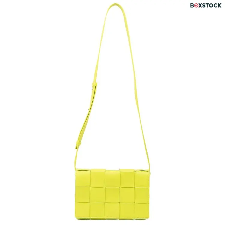 Bottega Veneta Cassette Bag 'Acid Kiwi/Silver' Green Spring/Summer 2022
