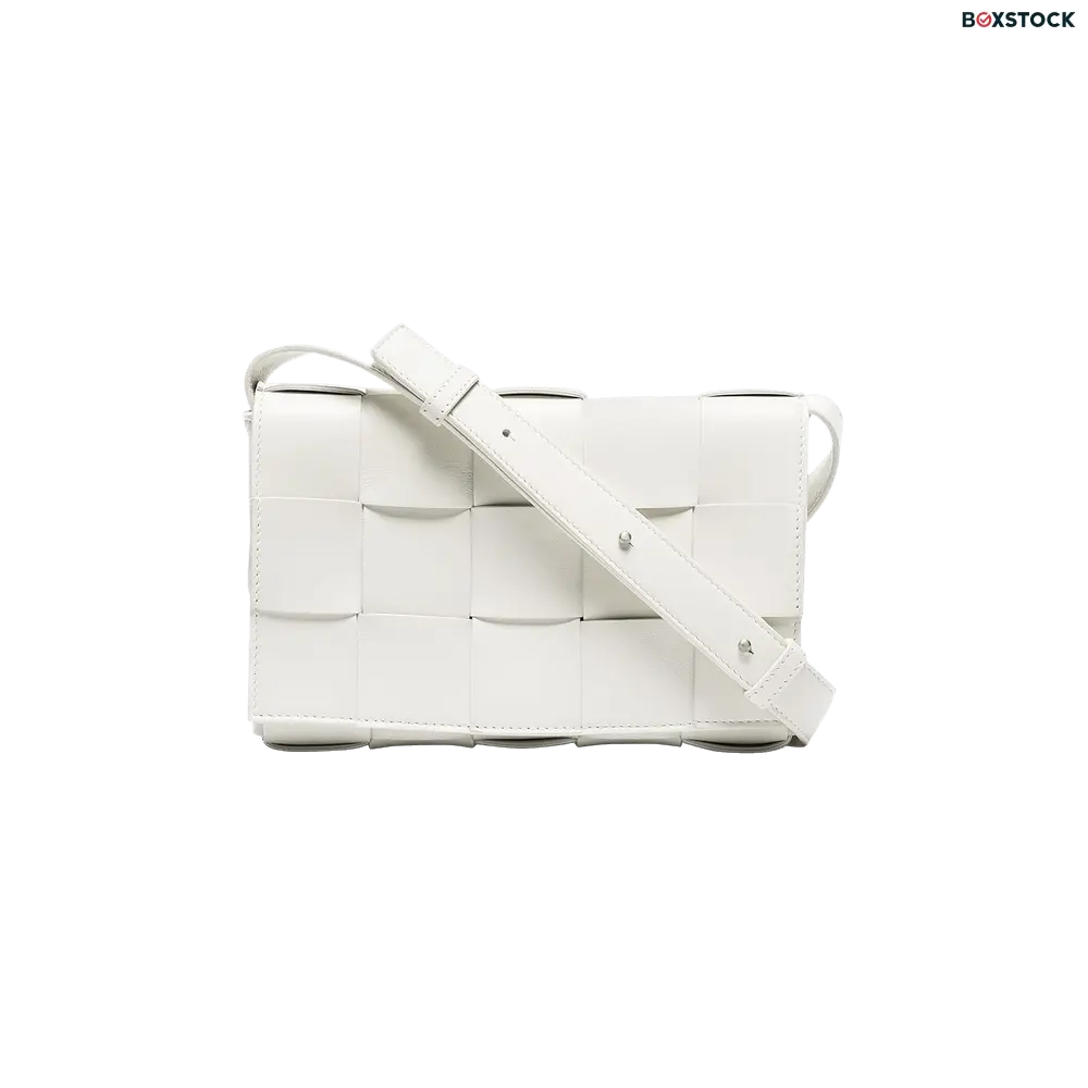 Bottega Veneta Cassette Bag 'White/Silver' Spring/Summer 2022