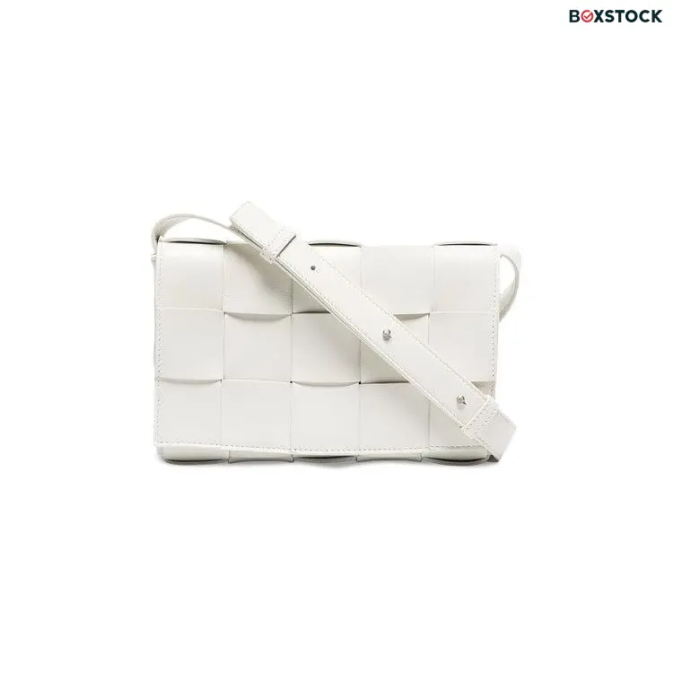 Bottega Veneta Cassette Bag 'White/Silver' Spring/Summer 2022