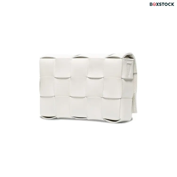 Bottega Veneta Cassette Bag 'White/Silver' Spring/Summer 2022