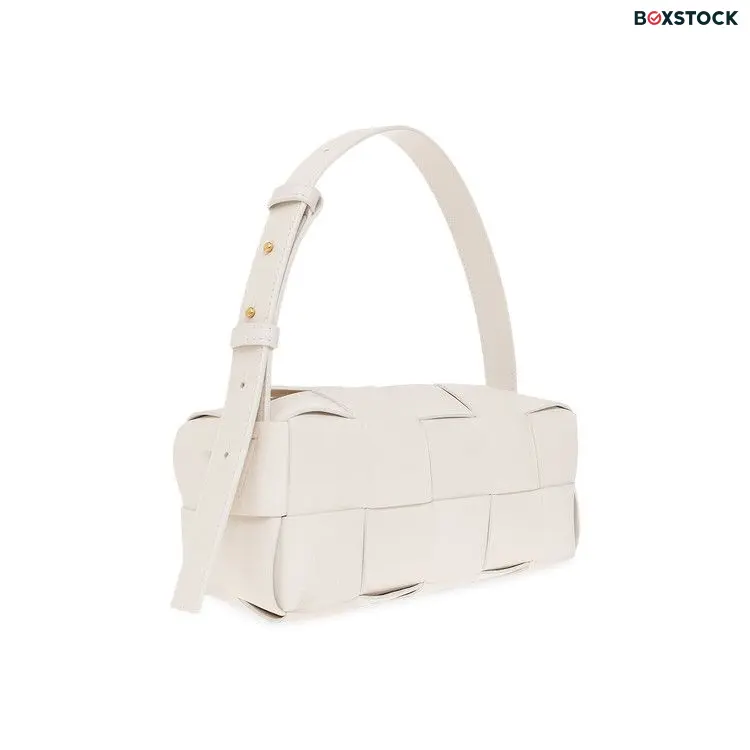 Bottega Veneta Cassette Brick 'White/Gold' Spring/Summer 2023