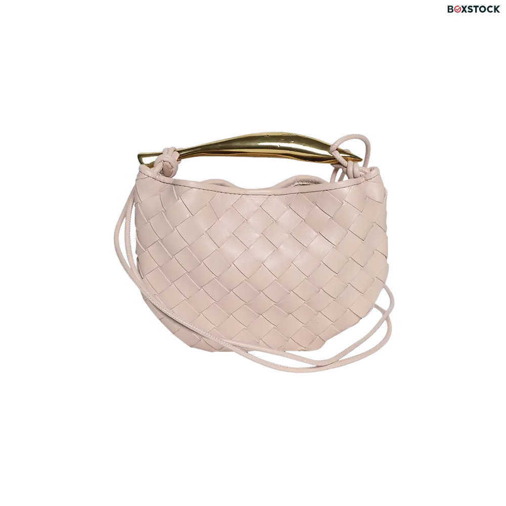 Bottega Veneta Intrecciato Mini Sardine Bag 'Lotus/Brass' Pink Spring/Summer 2024