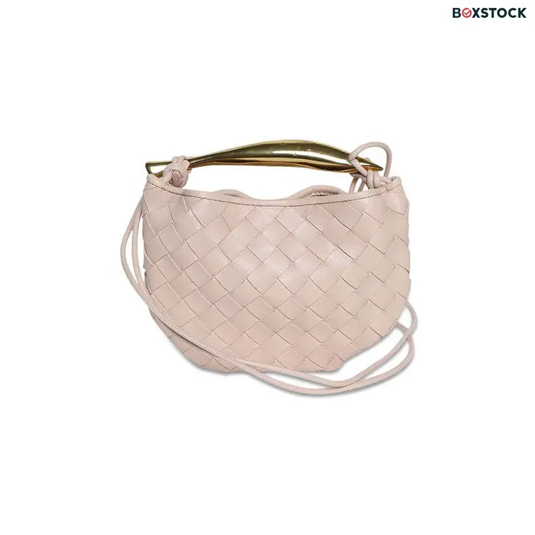 Bottega Veneta Intrecciato Mini Sardine Bag 'Lotus/Brass' Pink Spring/Summer 2024