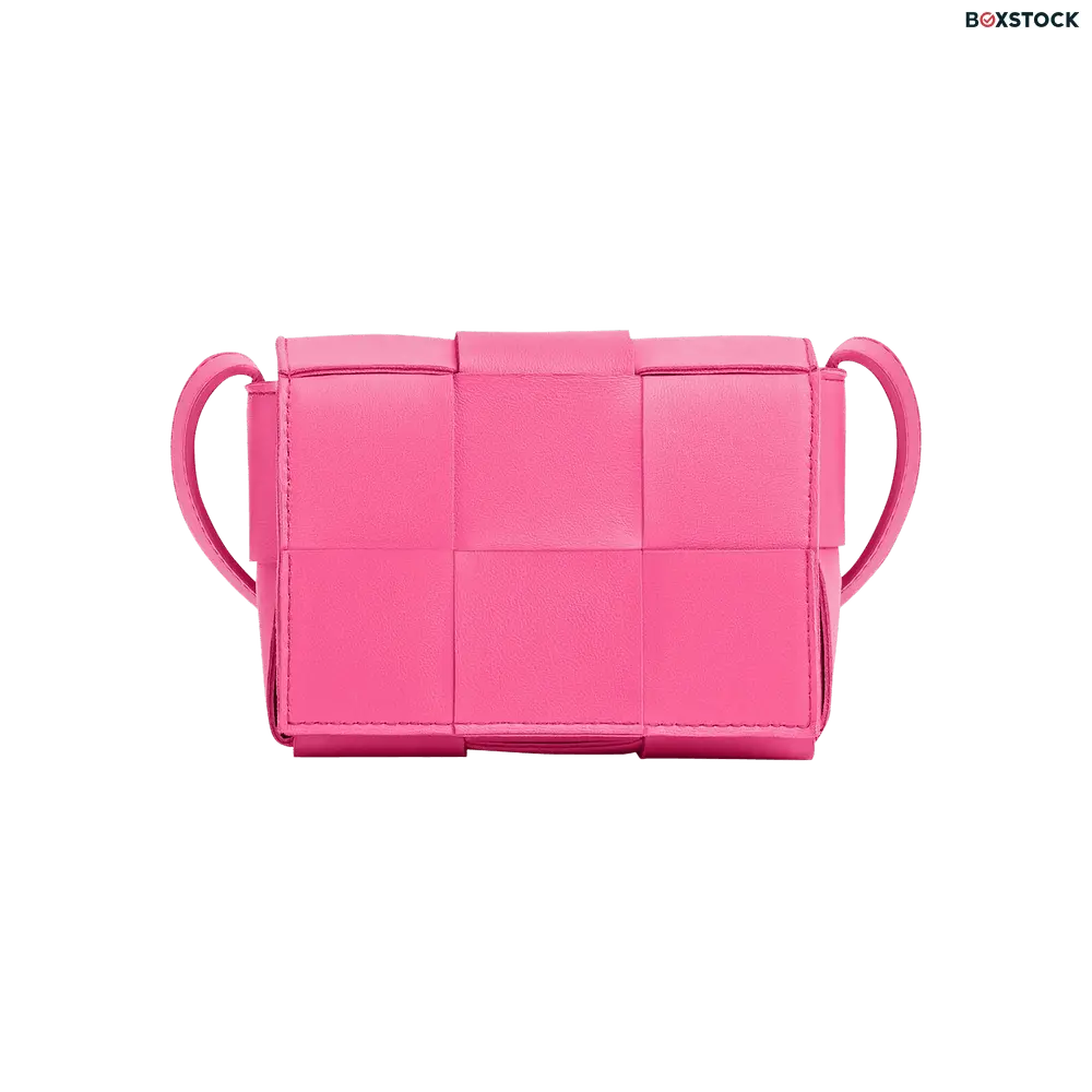 Bottega Veneta Mini Cassette Bag 'Bon Bon/Silver' Fall/Winter 2021