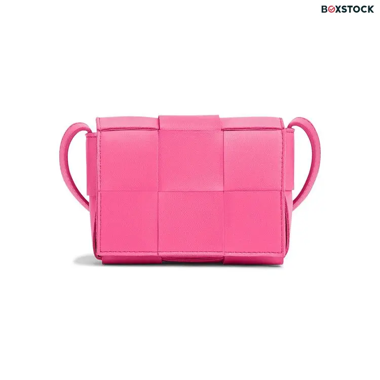 Bottega Veneta Mini Cassette Bag 'Bon Bon/Silver' Fall/Winter 2021