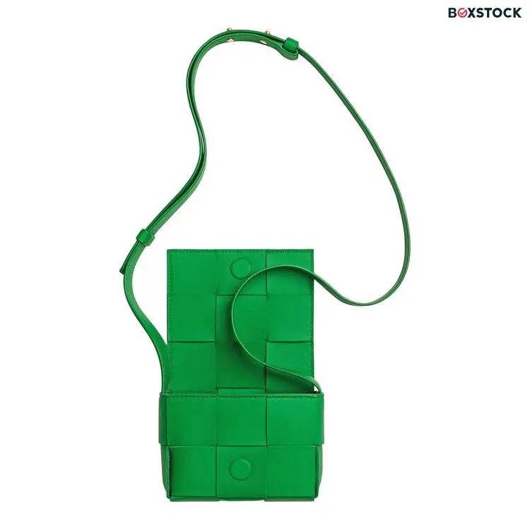 Bottega Veneta Mini Cassette Bag 'Parakeet/Gold' Green Spring/Summer 2022