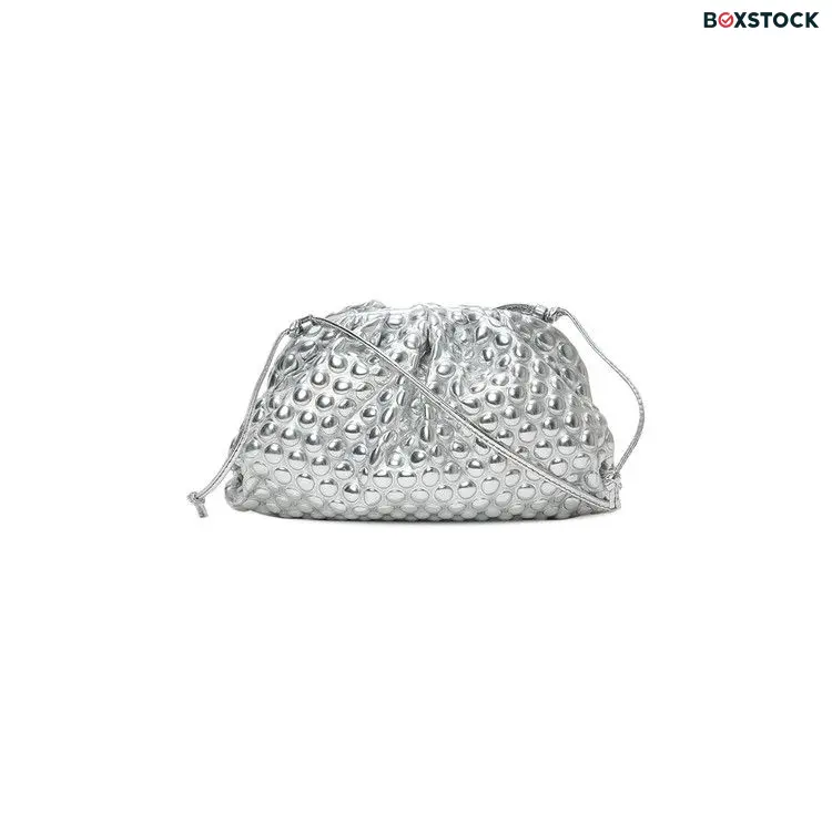 Bottega Veneta Mini Pouch 'Silver' Fall/Winter 2022