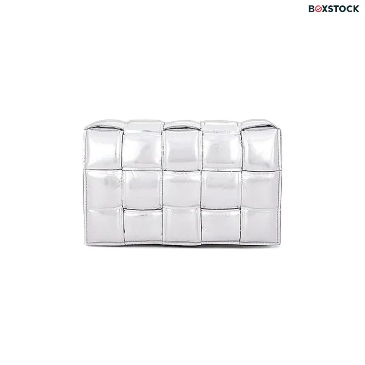 Bottega Veneta Padded Cassette Mirror Bag 'Silver' Spring/Summer 2023