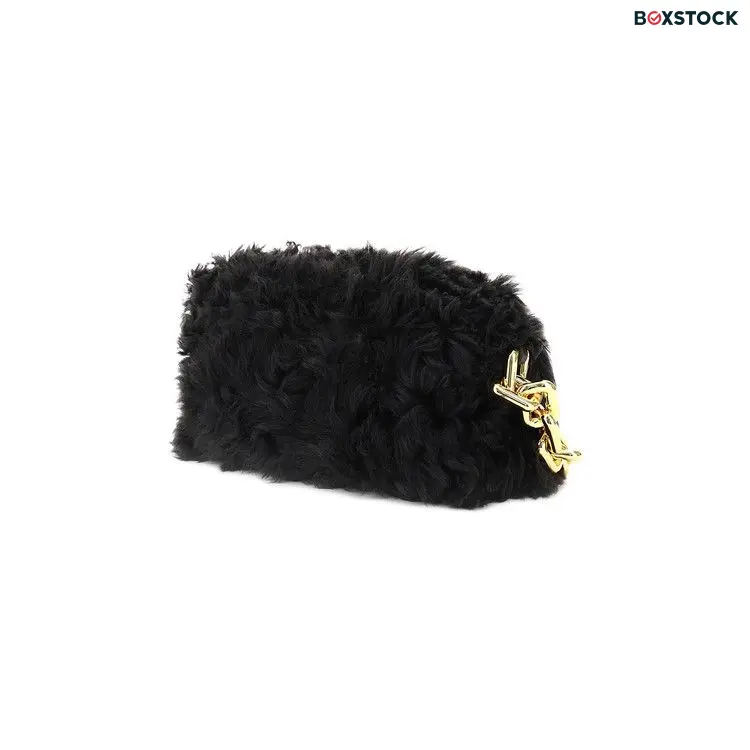 Bottega Veneta Shearling Chain Bag 'Fondant/Gold' Fall/Winter 2021