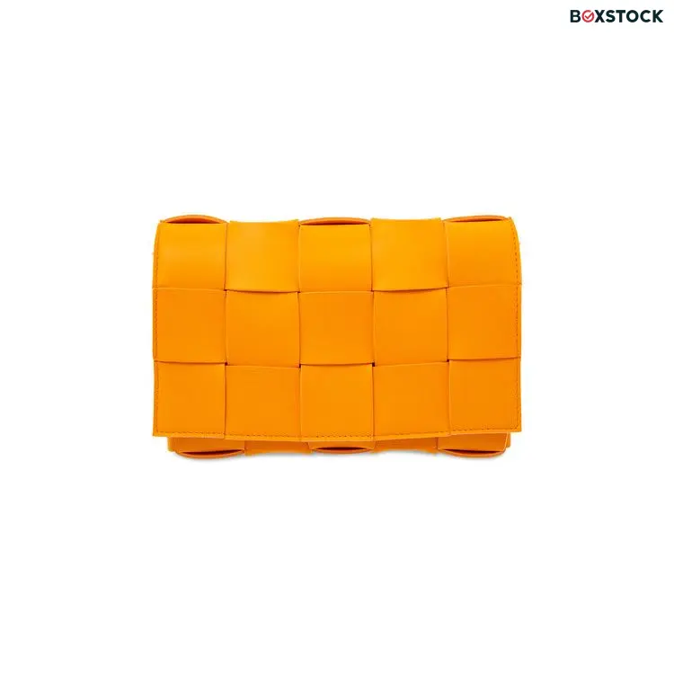 Bottega Veneta Small Cassette Bag 'Tangerine/Gold' Orange Spring/Summer 2022