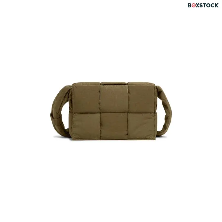 Bottega Veneta Small Padded Tech Cassette Bag 'Mud/Silver' Brown Fall/Winter 2023