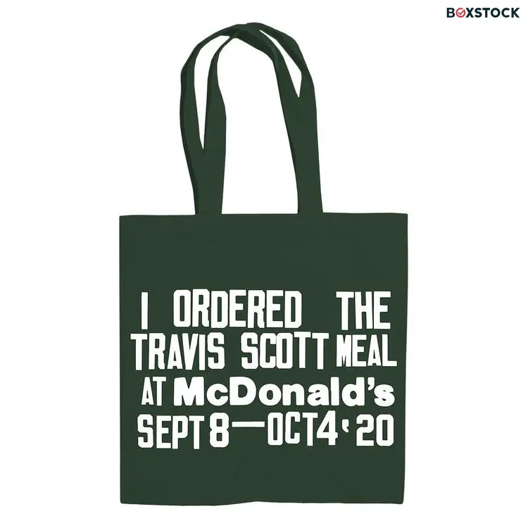 Cactus Jack by Travis Scott x Cactus Plant Flea Market Burger Mouth Tote 'Green' Fall/Winter 2020