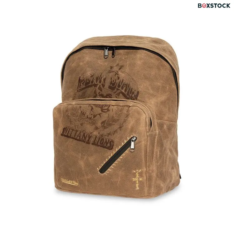 Cactus Jack by Travis Scott x Mitchell & Ness Penn State University Backpack 'Brown' Spring/Summer 2024