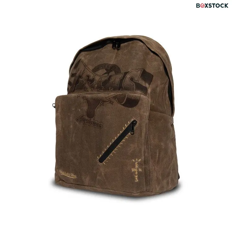Cactus Jack by Travis Scott x Mitchell & Ness University Of Texas Backpack 'Brown' Spring/Summer 2024
