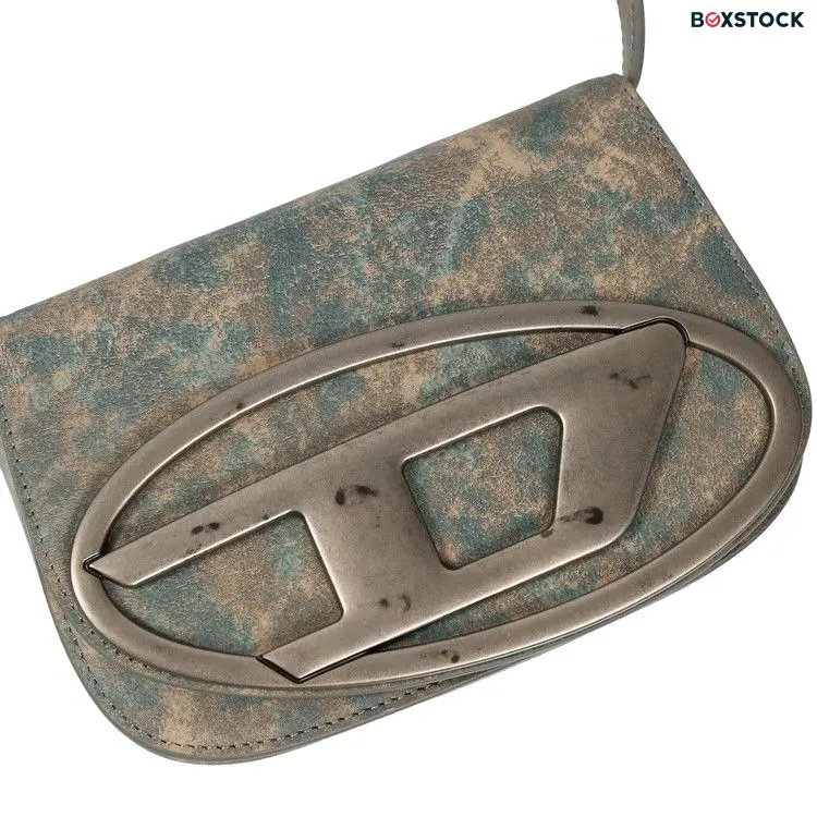 Diesel 1DR Shoulder Bag 'Aqua' Blue Fall/Winter 2024