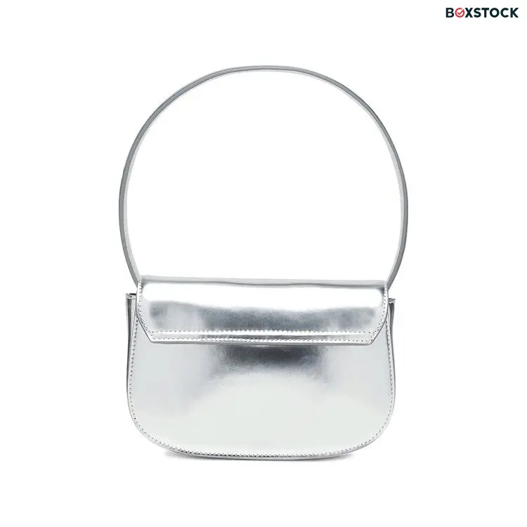 Diesel 1DR Shoulder Bag 'Silver' Fall/Winter 2023