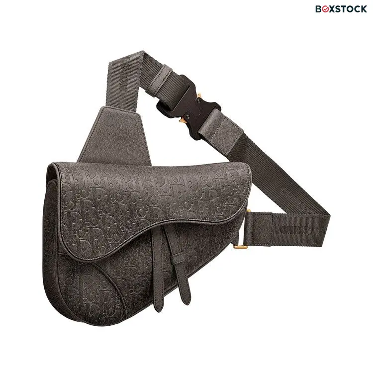 Dior x Denim Tears Saddle Bag 'Brown' Fall/Winter 2023 1ADPO093MAE-H890