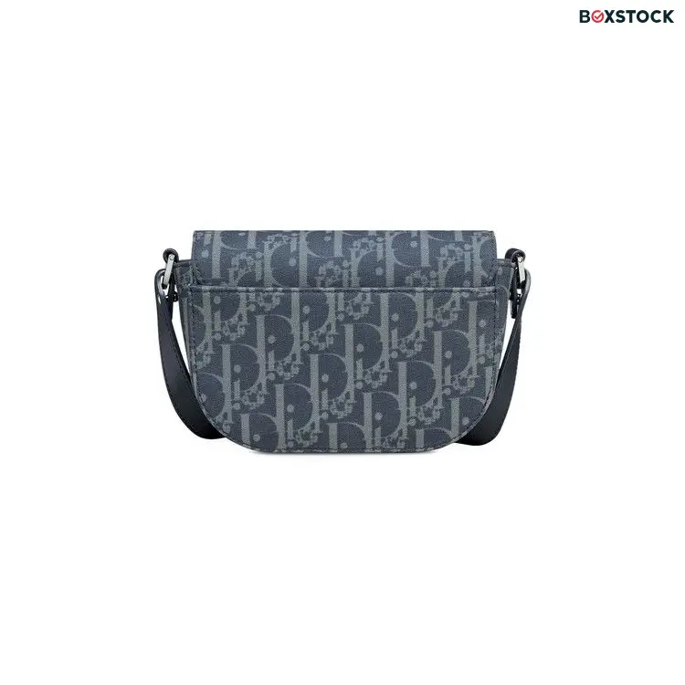 Dior x Denim Tears Saddle Pouch With Strap 'Blue' Fall/Winter 2023