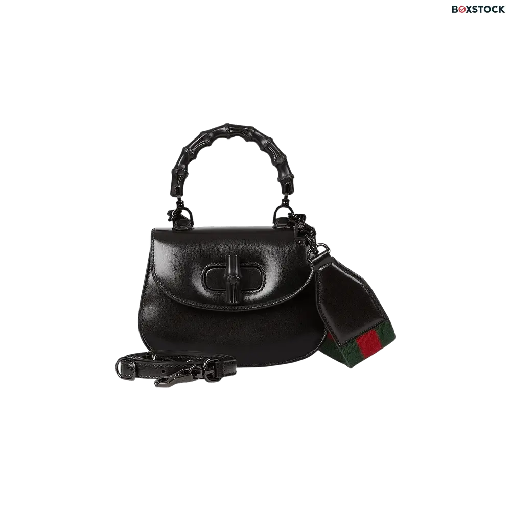 gucci Gucci Bamboo 1947 Mini Top Handle Bag 'Black' Spring/Summer 2023