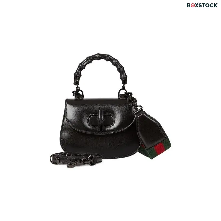 Gucci Bamboo 1947 Mini Top Handle Bag 'Black' Spring/Summer 2023