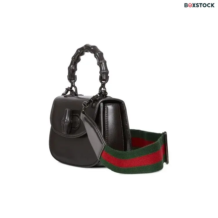 Gucci Bamboo 1947 Mini Top Handle Bag 'Black' Spring/Summer 2023