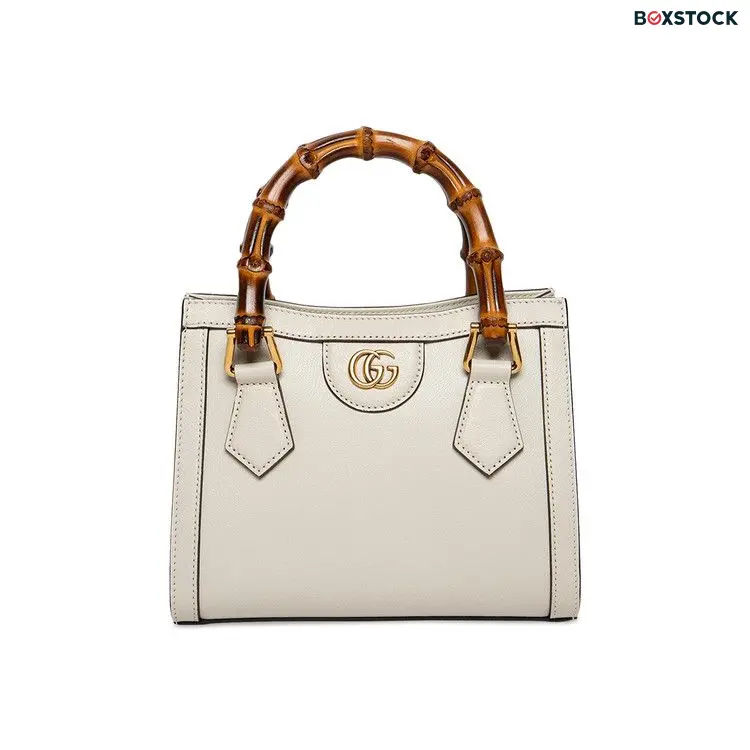 Gucci Diana Mini Tote Bag 'White/Orange Fluo' Fall/Winter 2021