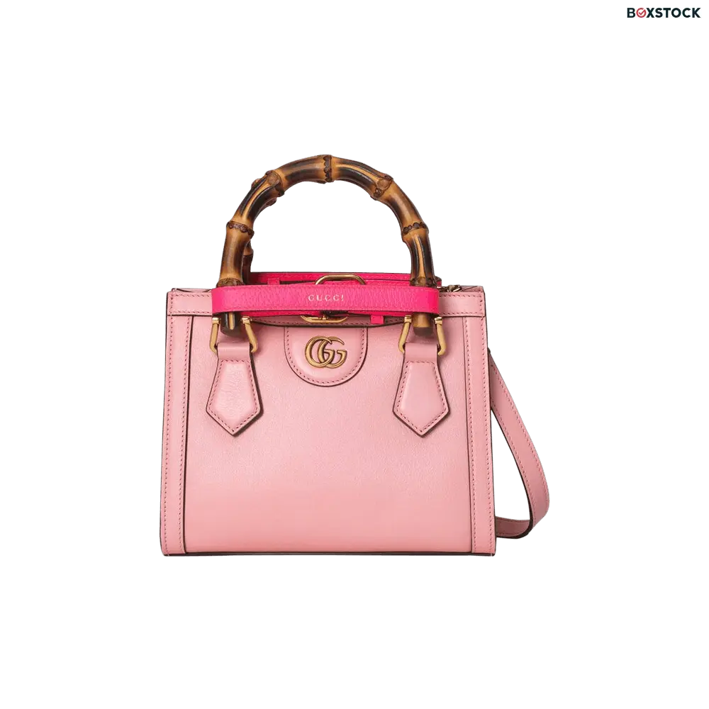 Gucci Diana Mini Tote Bag 'Wild Rose' Pink Fall/Winter 2022