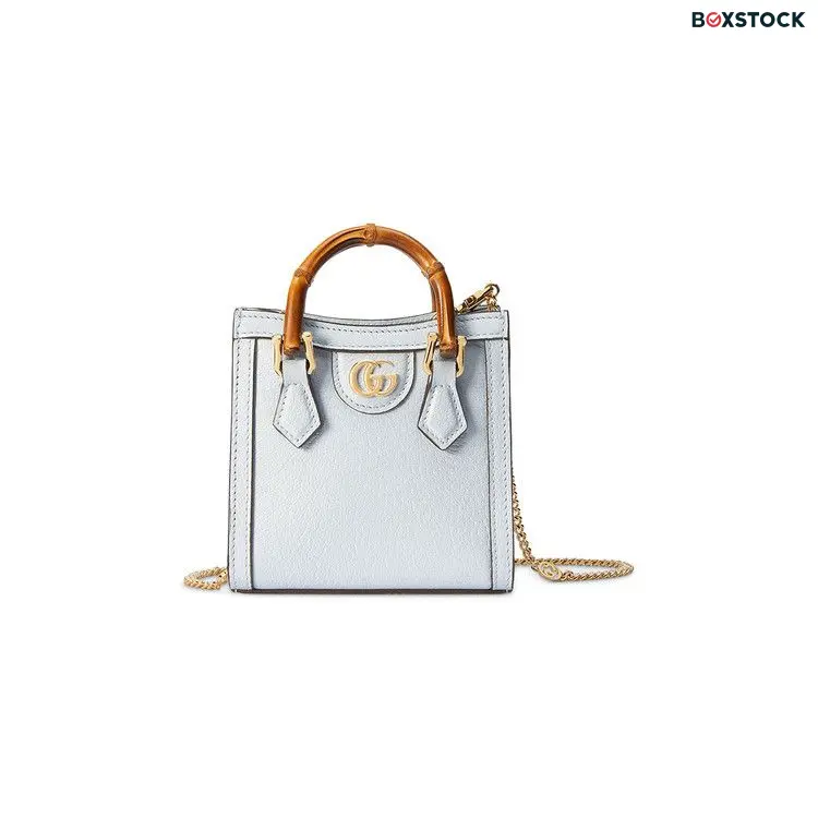 Gucci Diana Super Mini Bag 'Snow/Light Blue' Spring/Summer 2024