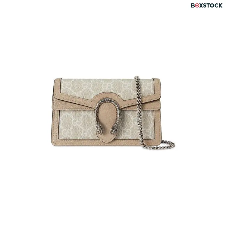 Gucci Dionysus GG Super Mini Bag 'Beige/White' Cream Fall/Winter 2022