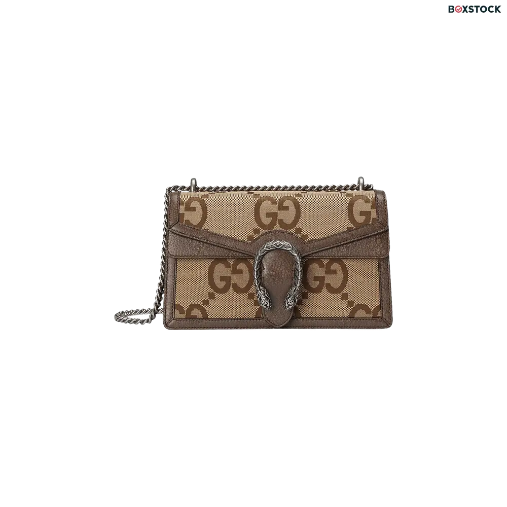 Gucci Dionysus Small Shoulder Bag 'Camel/Ebony' Tan Fall/Winter 2022