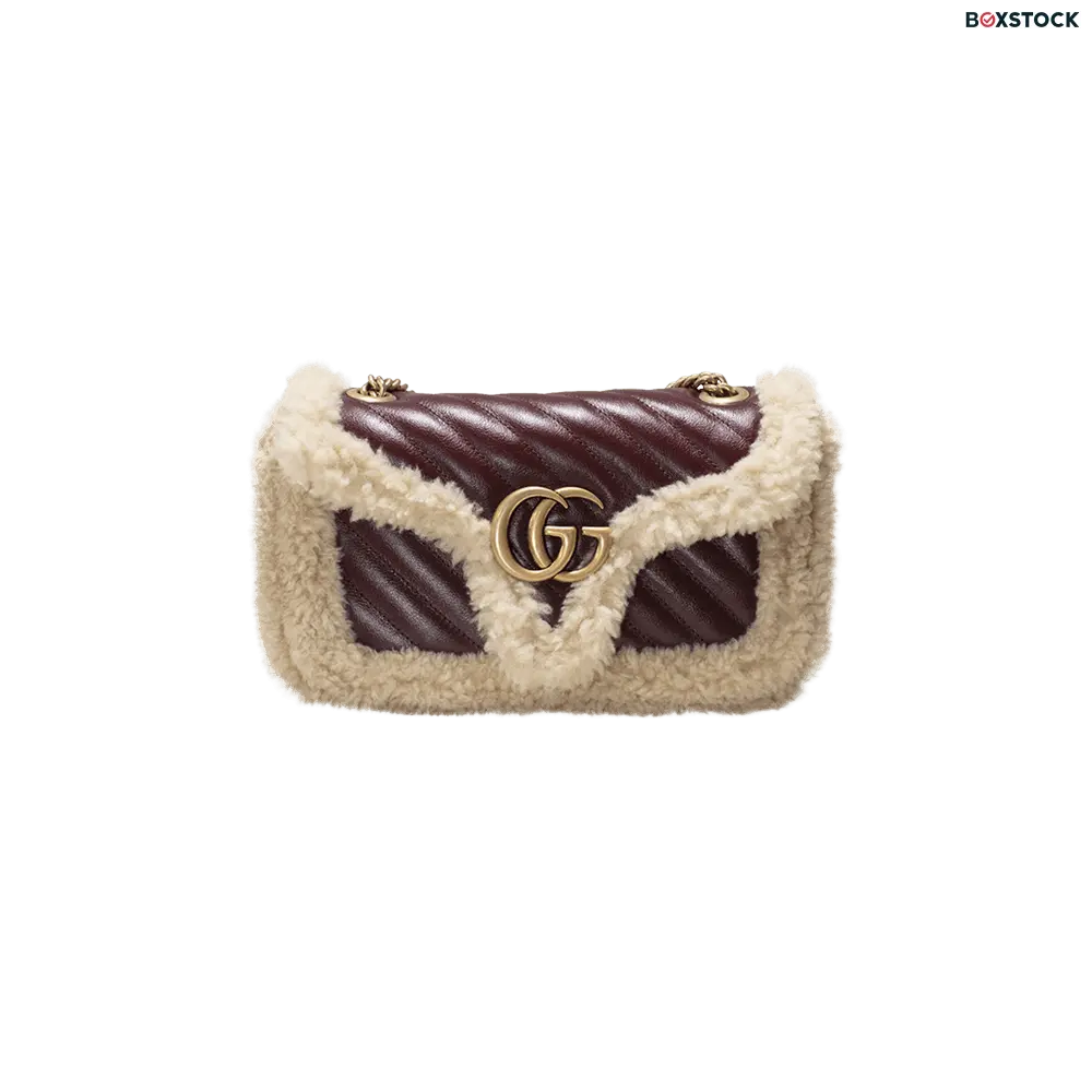 Gucci GG Marmont Handbag 'Sand Desert' Tan Spring/Summer 2023