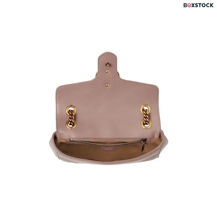 Gucci GG Marmont Matelassé Shoulder Bag 'Dusty Pink' Fall/Winter 2020