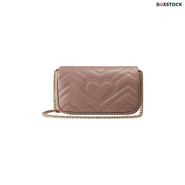 Gucci GG Marmont Matelassé Leather Super Mini Bag 'Beige' Tan Spring/Summer 2021