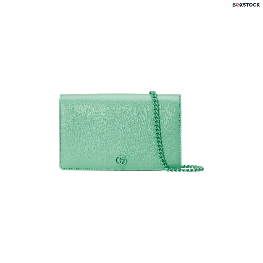 Gucci GG Marmont Mini Chain Bag 'Mint Green' Fall/Winter 2022