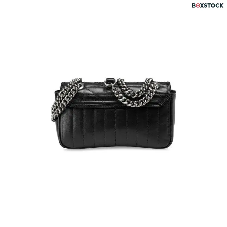 Gucci GG Marmont Mini Shoulder Bag 'Black' Spring/Summer 2022 446744-UM8AN-1000