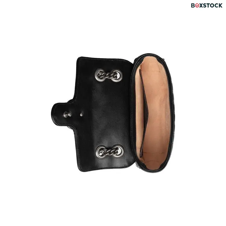 Gucci GG Marmont Mini Shoulder Bag 'Black' Spring/Summer 2022 446744-UM8AN-1000