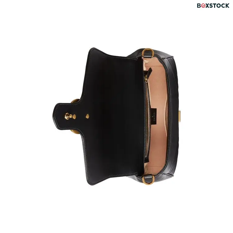 Gucci GG Marmont Small Top Handle Bag 'Black'