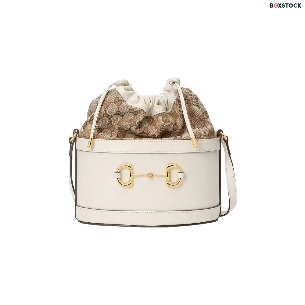 Gucci Horsebit 1955 Bucket Bag 'White' Spring/Summer 2021
